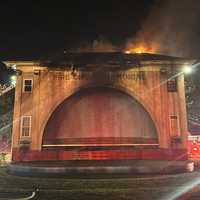 Arson Fire Destroyed Historic Norristown Park Bandshell: FD