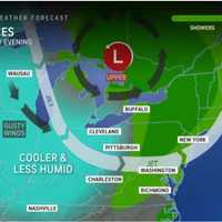 Storms Fueled By Cold Front Will Be Followed By Change In Weather Pattern: 5-Day Forecast