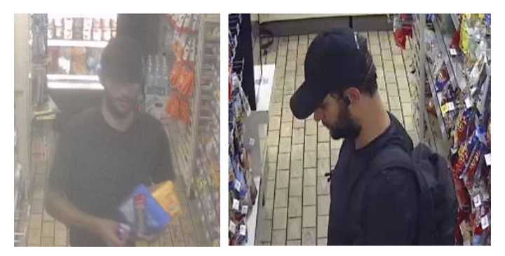 These images of the suspect were released by Suffolk County Crime Stoppers and Suffolk County Police.