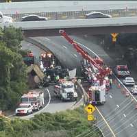 Crash Causes Long Closure On Busy Ramp Between I-287, I-95 In Westchester