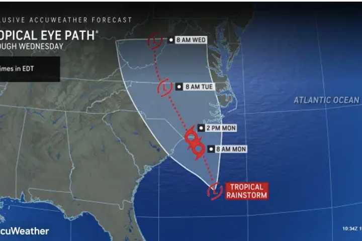 Here's Timing For Storm System Headed To Region: 5-Day Forecast