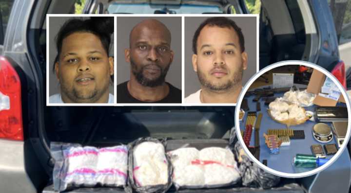 Selwyn Alcais-Garica, Rashan Brinkley, and Marcial Cooper have been arrested in a major drug bust.