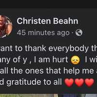 <p>Christen Beahn's Facebook post on Wednesday, Sept. 18
  
</p>