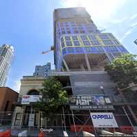 Work Nears Completion On 28-Story Apartment Tower In Westchester