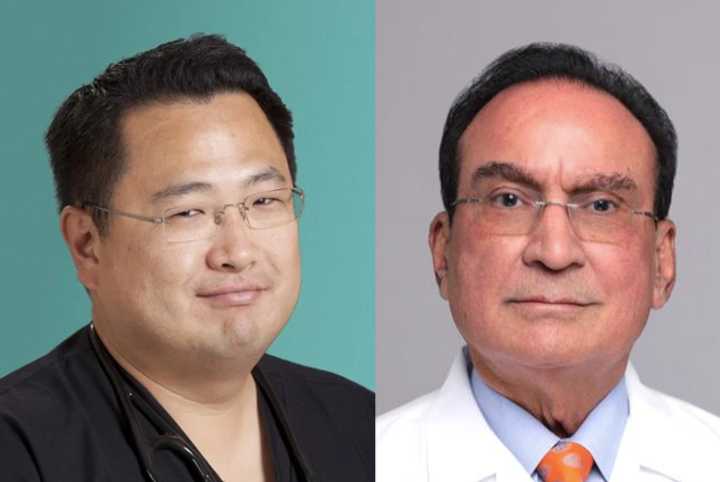  Dr. Tae Keun Park, Director of Emergency Medicine at Holy Name, and Dr.&nbsp;Sushil K. Mehandru, the&nbsp;Section Chief of Nephrology &amp; Hemodialysis at Jersey Shore University Medical Center.