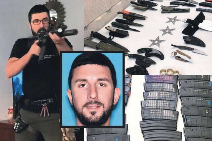 Questionable Facebook Use Uncovers Totowa Man's Trove Of Illegal Guns, Ammo, Cops Say