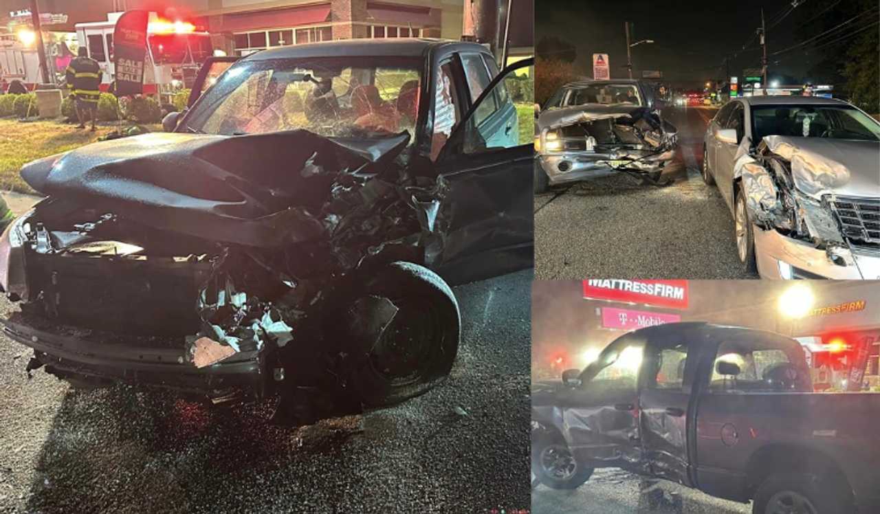 One Hospitalized In EarlyMorning 3Car Crash In Camden County