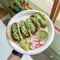 <p>Halal carne asada tacos from Prince Taqueria in Hackensack.</p>