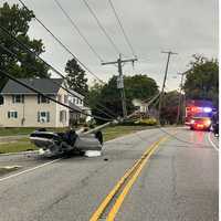 Early-Morning Crash Closes Route 46 In Roxbury