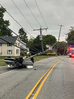 Early-Morning Crash Closes Garden State Parkway In Woodbridge