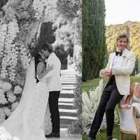 <p>Millie Bobby Brown wears a custom Galia Lahav gown at her Italian wedding to Jake Bongiovi.
  
</p>