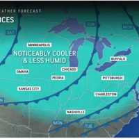 Separate Cold Fronts Will Trigger Showers, Possible Light Snow In Parts Of Northeast: Timing