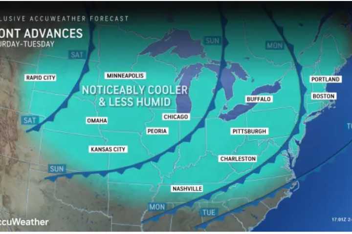 Separate Cold Fronts Will Trigger Showers, Possible Light Snow In Parts Of Northeast: Timing