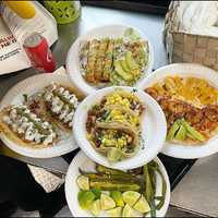 <p>Tacos served by Los Garcia Mexican Fusion in Waterbury.&nbsp;</p>