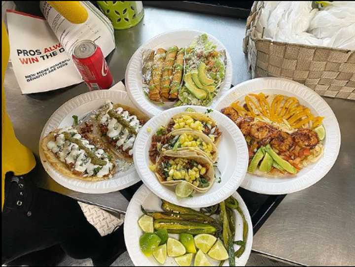 Tacos served by Los Garcia Mexican Fusion in Waterbury.&nbsp;