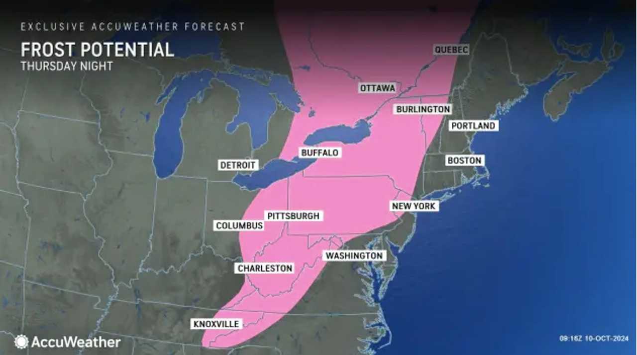 Frost Advisory Issued Across NJ, PA On Coldest Day Of Fall So Far