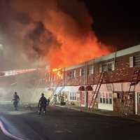 <p>At the Andalusia Bar &amp; Grill fire.</p>