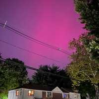 <p>Northern Lights over New Milford, NJ.</p>