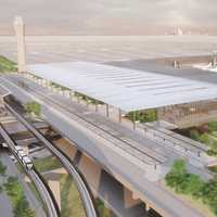 <p>New Terminal B rendering.</p>