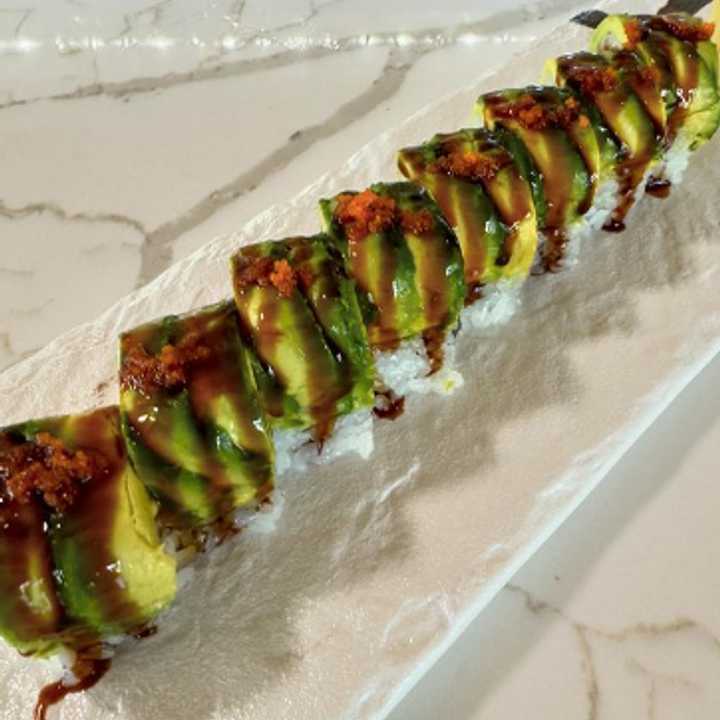 A Dragon sushi roll offered by Tomo 202 in Brookfield.&nbsp;