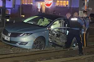 Car Struck By Train In Fair Lawn