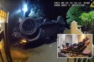 Video Shows DUI Flying Somerset County Jeep Driver Chatting With Cops In Hospital After Crash