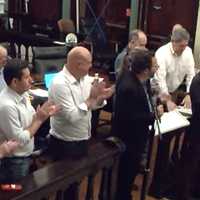 Hoboken Council Erupts In Celebration Honoring Local Music Legend Steve Fallon