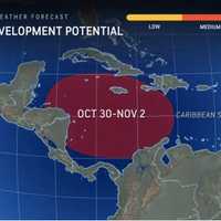 <p>Development could come between Wednesday, Oct. 30, and Friday, Nov. 1.
  
</p>