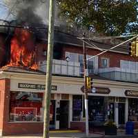 Fire Rips Through Building On Franklin Turnpike In Ho-Ho-Kus