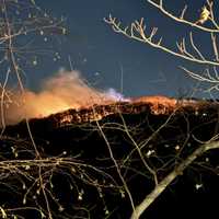 Major Brush Fire In Hudson Valley Spreads Smoke For Miles