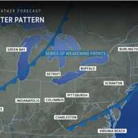 Cold Front Moving Eastward Will Lead To Start Of Topsy-Turvy Weather Pattern