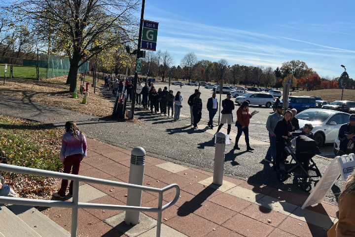 Voters Hit The Polls In Droves As Sun Sets On Early Voting In New Jersey