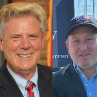 <p>Frank Pallone and Scott Fegler.</p>