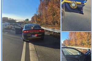 Trooper Hospitalized After Cruiser Is Struck On Southern State Parkway