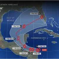 Newly Named Tropical Storm Sara Forms: Here's Latest