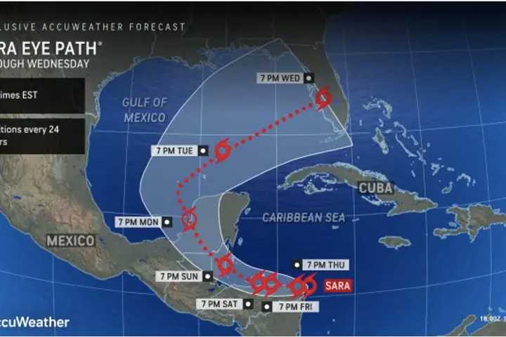 Newly Named Tropical Storm Sara Forms: Here's Latest