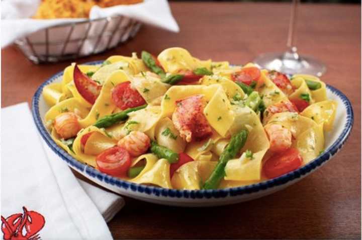 Red Lobster’s New Lobster Pappardelle Pasta.