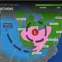 Major Multi-Threat Storm Brewing For East Coast Could Combine With Separate System