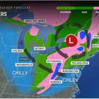 Here's Timing For Complex Storm Bringing Strong Wind Gusts, Rain, Sleet, Areas Of Snow