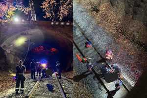 Dramatic Rescue: Firefighters Save Woman After Fall Onto Hackensack Railroad Tracks