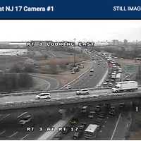 Fuel Spill Shuts Route 3 After Four-Vehicle Crash In East Rutherford