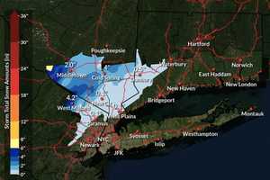 Winter Weather Advisory In Effect For Parts Of Region: Projected Snowfall Totals