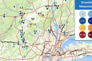 Snow Totals Climb With 20 Inches Recorded In Sussex County: Check How Much Snow Your Area Got