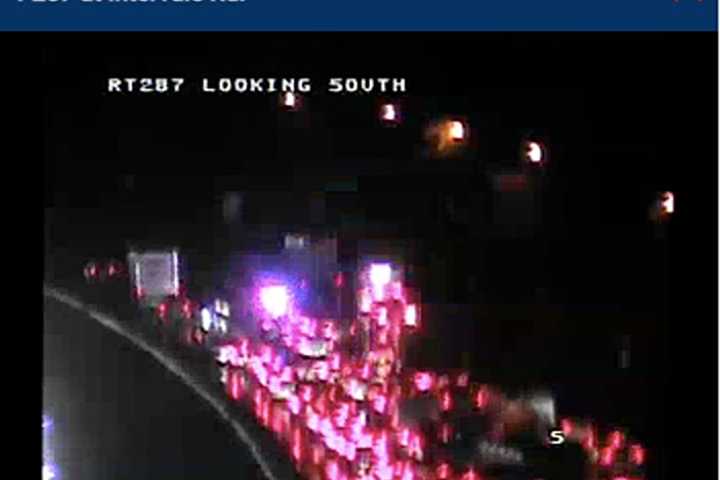 Crash Shuts Route 287 In Morris County