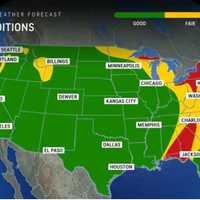 Thanksgiving Storm Slams East Coast: These Areas Are Seeing Poor Travel Conditions