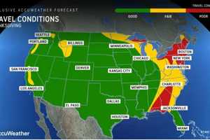 Thanksgiving Storm Slams East Coast: These Areas Are Seeing Poor Travel Conditions