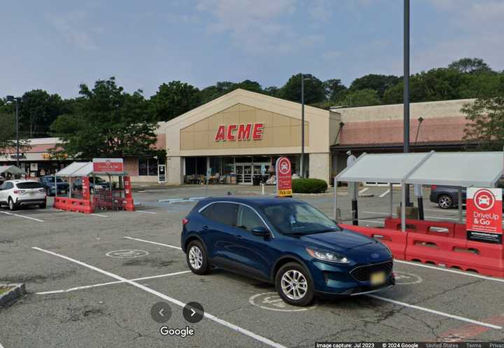 The Acme parking lot on E. Main Street in Denville.