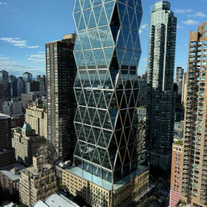 The Hearst Tower in midtown Manhattan.