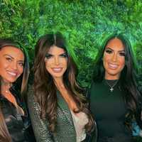 <p>Dominique Sandu, second from right, with Dolores Catania, Teresa Giudice and Jennifer Aydin, of Bravo's "Real Housewives of New Jersey."</p>