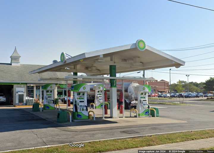 BP Station, 741 Montauk Highway in Shirley, NY.
  
